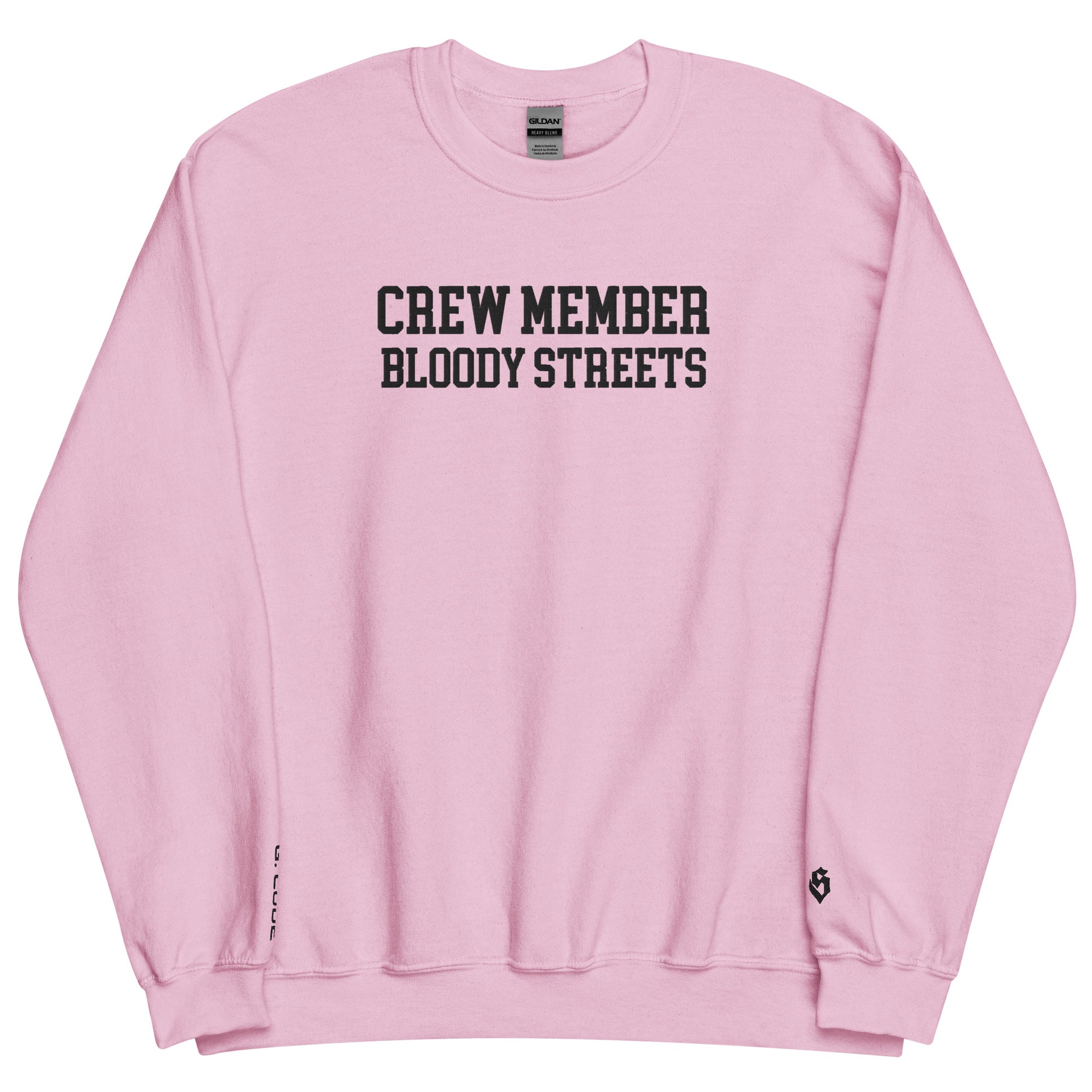 CLEAN Crew Member Stickerei Streetwear Pullover - BLOODY-STREETS.DE Streetwear Herren und Damen Hoodies, T-Shirts, Pullis