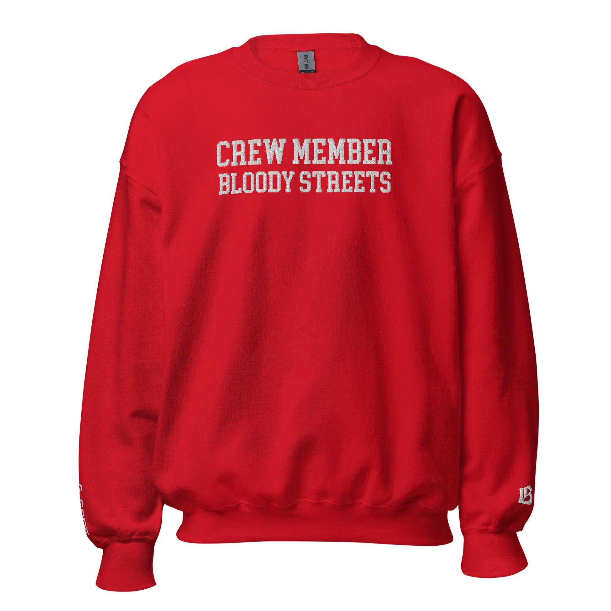 CLEAN Crew Member Stickerei Streetwear Pullover - BLOODY-STREETS.DE Streetwear Herren und Damen Hoodies, T-Shirts, Pullis