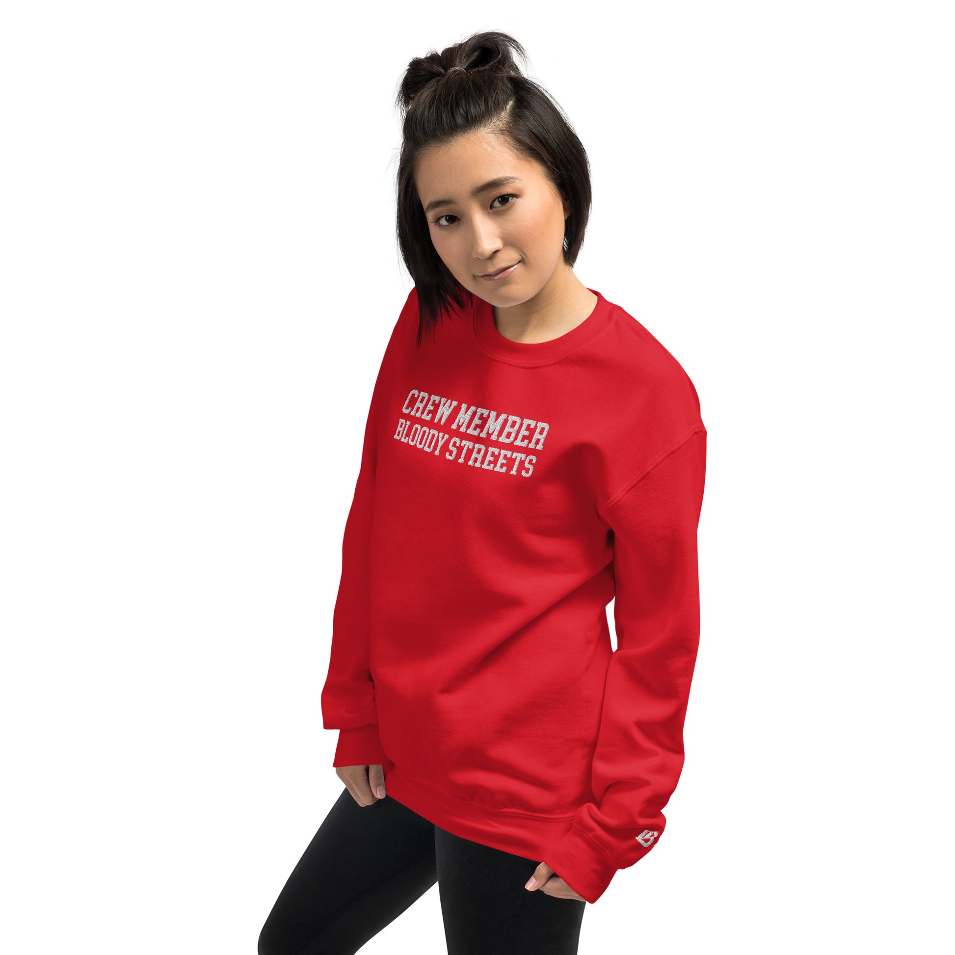 CLEAN Crew Member Stickerei Streetwear Pullover - BLOODY-STREETS.DE Streetwear Herren und Damen Hoodies, T-Shirts, Pullis