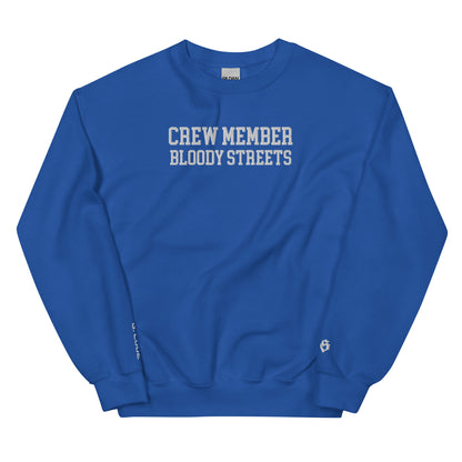 CLEAN Crew Member Stickerei Streetwear Pullover - BLOODY-STREETS.DE Streetwear Herren und Damen Hoodies, T-Shirts, Pullis