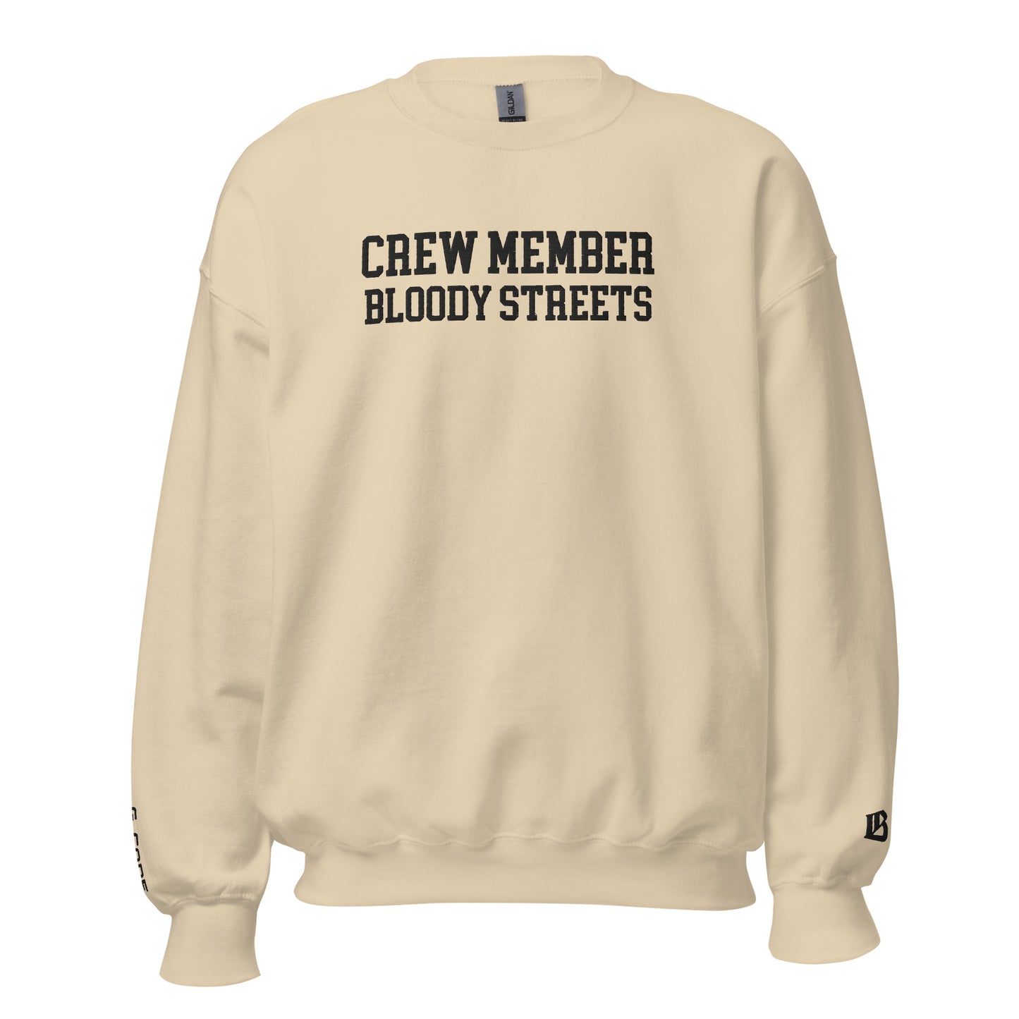 CLEAN Crew Member Stickerei Streetwear Pullover - BLOODY-STREETS.DE Streetwear Herren und Damen Hoodies, T-Shirts, Pullis