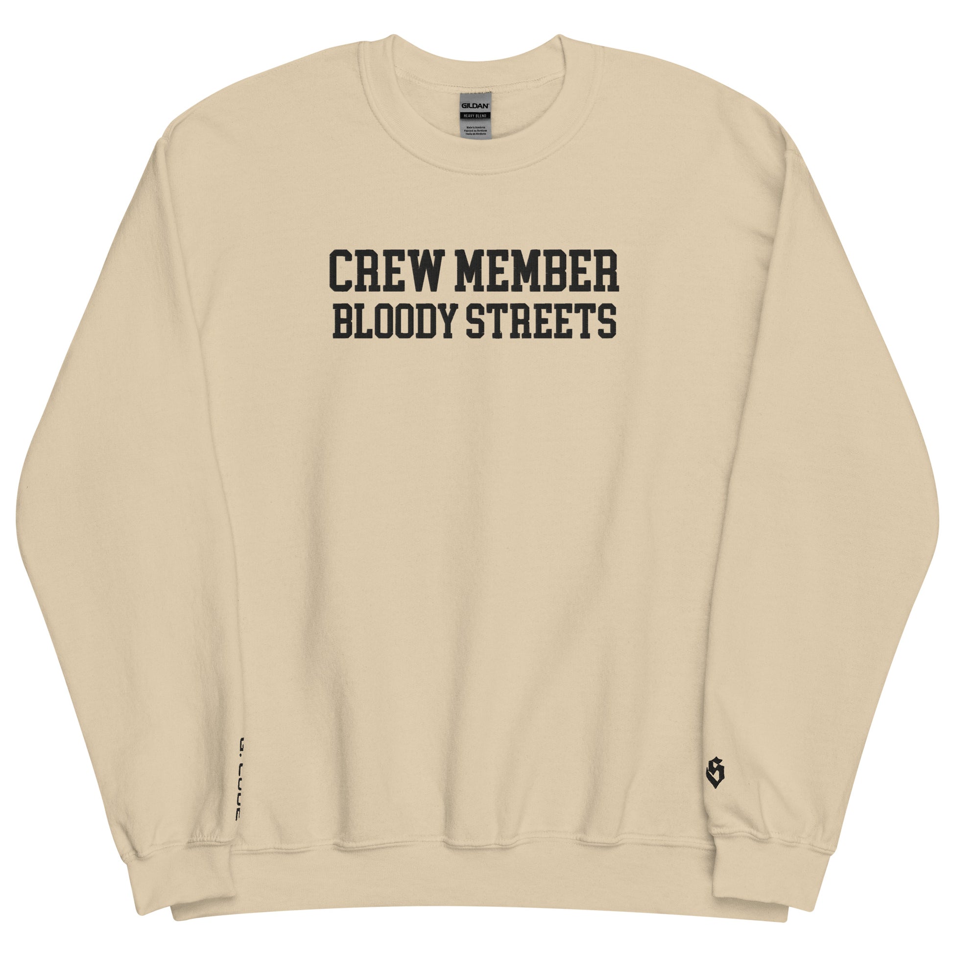 CLEAN Crew Member Stickerei Streetwear Pullover - BLOODY-STREETS.DE Streetwear Herren und Damen Hoodies, T-Shirts, Pullis