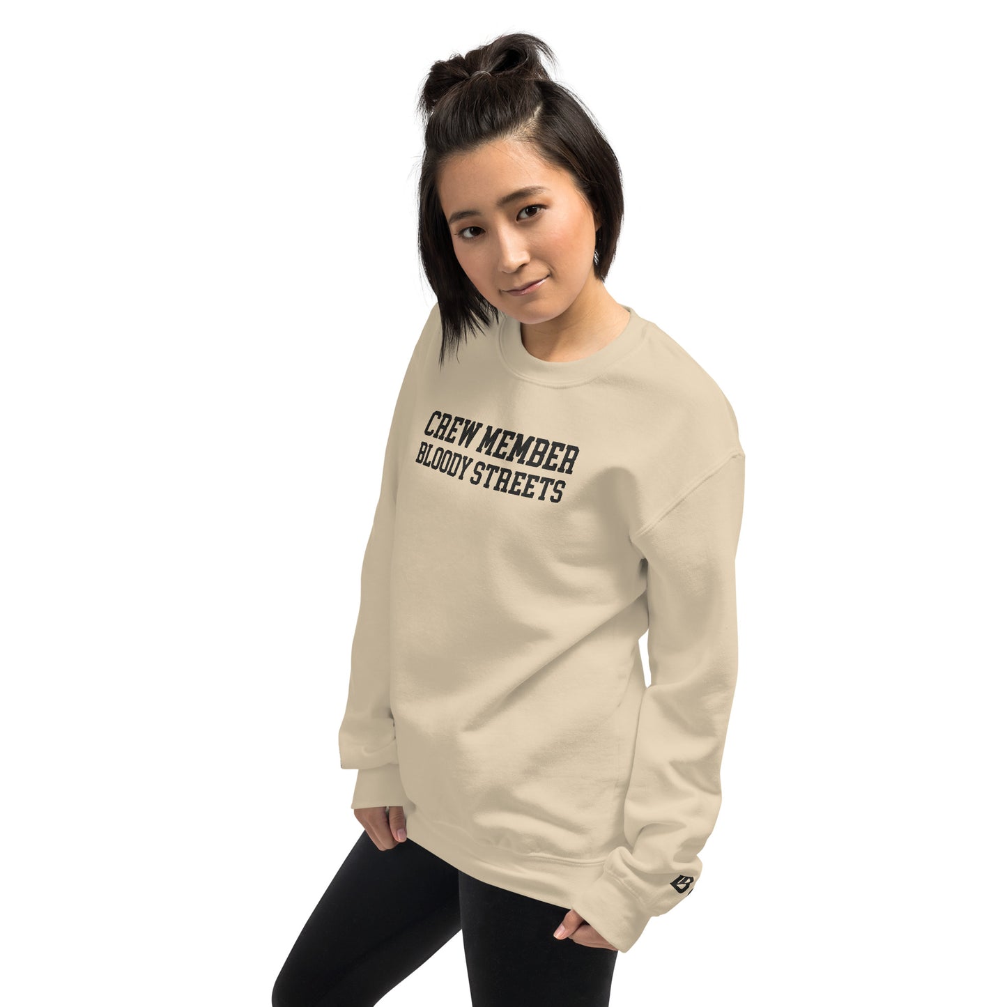 CLEAN Crew Member Stickerei Streetwear Pullover - BLOODY-STREETS.DE Streetwear Herren und Damen Hoodies, T-Shirts, Pullis