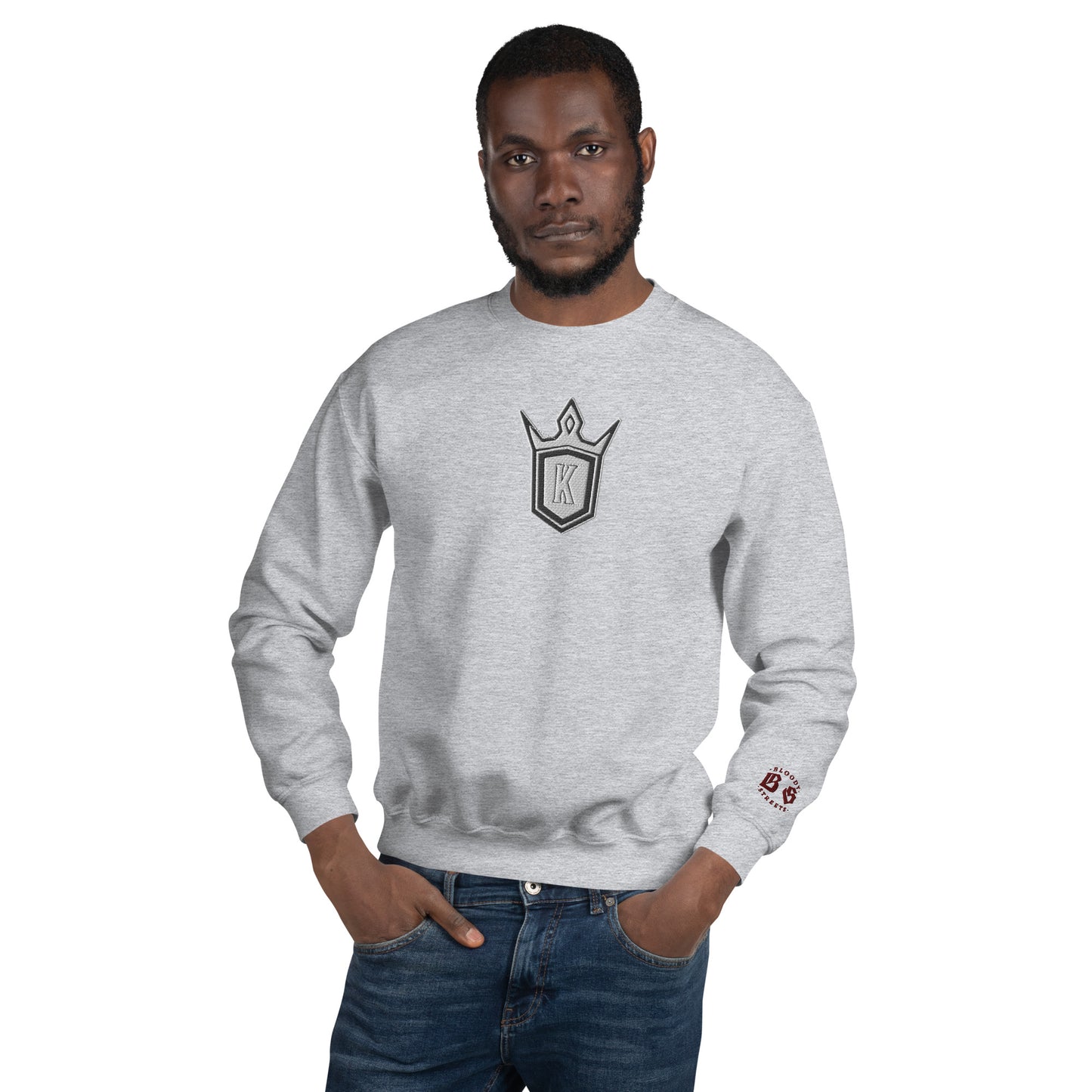 BLOODY STREETS "KING PIN" Unisex- STREETWEAR HOODIE - Premium Streetwear  von BLOODY STREETS - jetzt nur 147 €! shoppe jetzt auf BLOODY STREETS