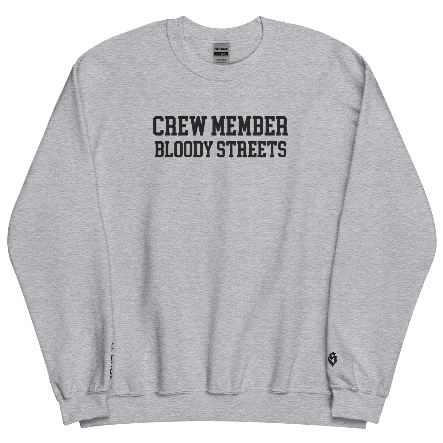 CLEAN Crew Member Stickerei Streetwear Pullover - BLOODY-STREETS.DE Streetwear Herren und Damen Hoodies, T-Shirts, Pullis