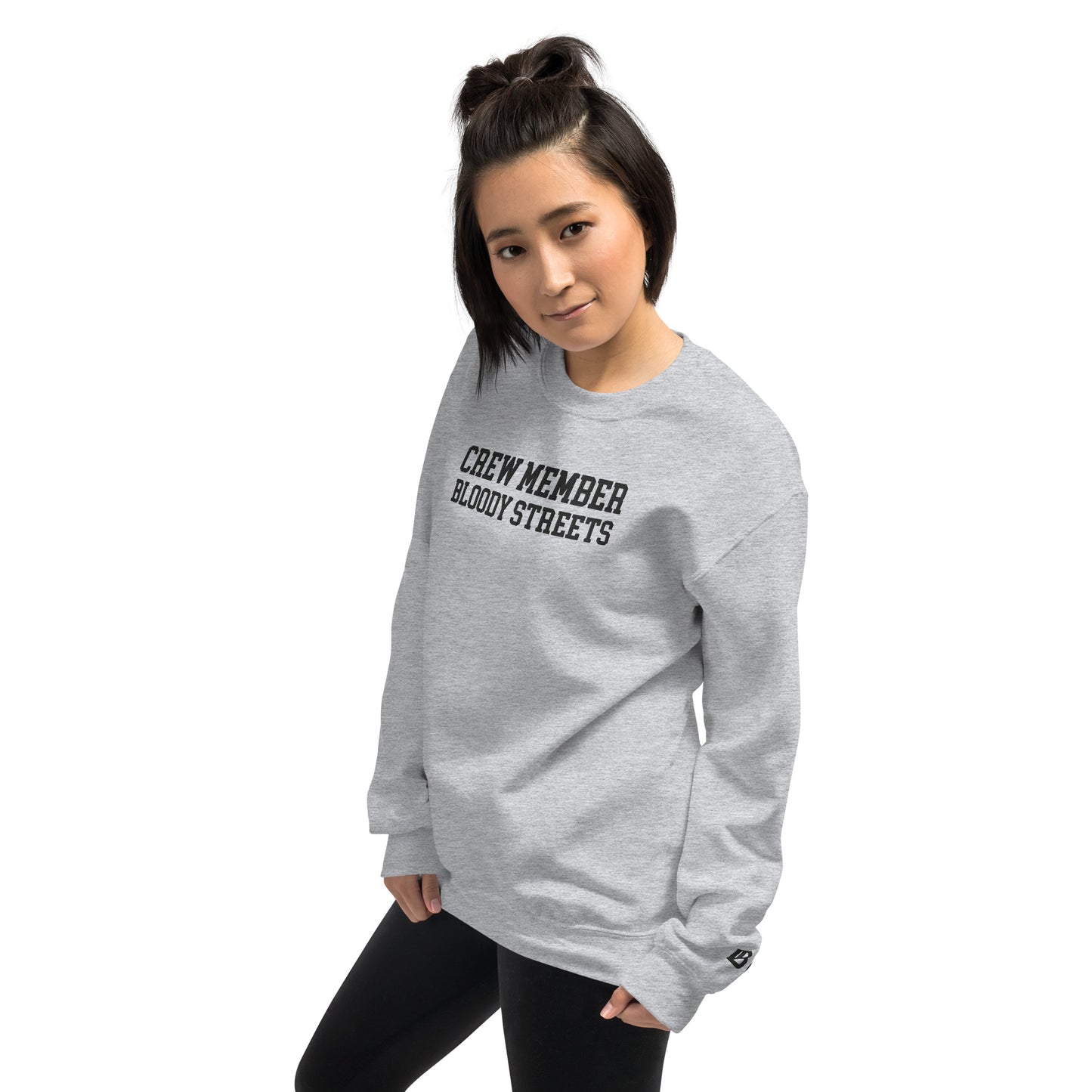 CLEAN Crew Member Stickerei Streetwear Pullover - BLOODY-STREETS.DE Streetwear Herren und Damen Hoodies, T-Shirts, Pullis