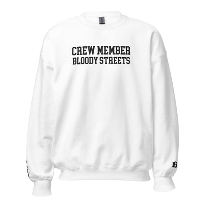 CLEAN Crew Member Stickerei Streetwear Pullover - BLOODY-STREETS.DE Streetwear Herren und Damen Hoodies, T-Shirts, Pullis