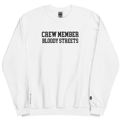 CLEAN Crew Member Stickerei Streetwear Pullover - BLOODY-STREETS.DE Streetwear Herren und Damen Hoodies, T-Shirts, Pullis