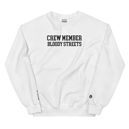 CLEAN Crew Member Stickerei Streetwear Pullover - BLOODY-STREETS.DE Streetwear Herren und Damen Hoodies, T-Shirts, Pullis