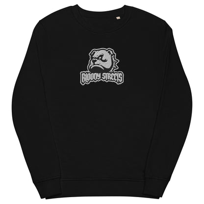 BLOODY STREETS - "Bull Dog - Minimal Classic" Streetwaer Bio Ppullover - BLOODY-STREETS.DE Streetwear Herren und Damen Hoodies, T-Shirts, Pullis