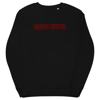 BLOODY STREETS "Classic" Streetwear Bio Pullover - BLOODY-STREETS.DE Streetwear Herren und Damen Hoodies, T-Shirts, Pullis