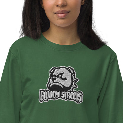 BLOODY STREETS - "BULL DOG" STREETWEAR BIO UNI SEX PULLI - Premium Streetwear  von BLOODY STREETS - jetzt nur 119 €! shoppe jetzt auf BLOODY STREETS