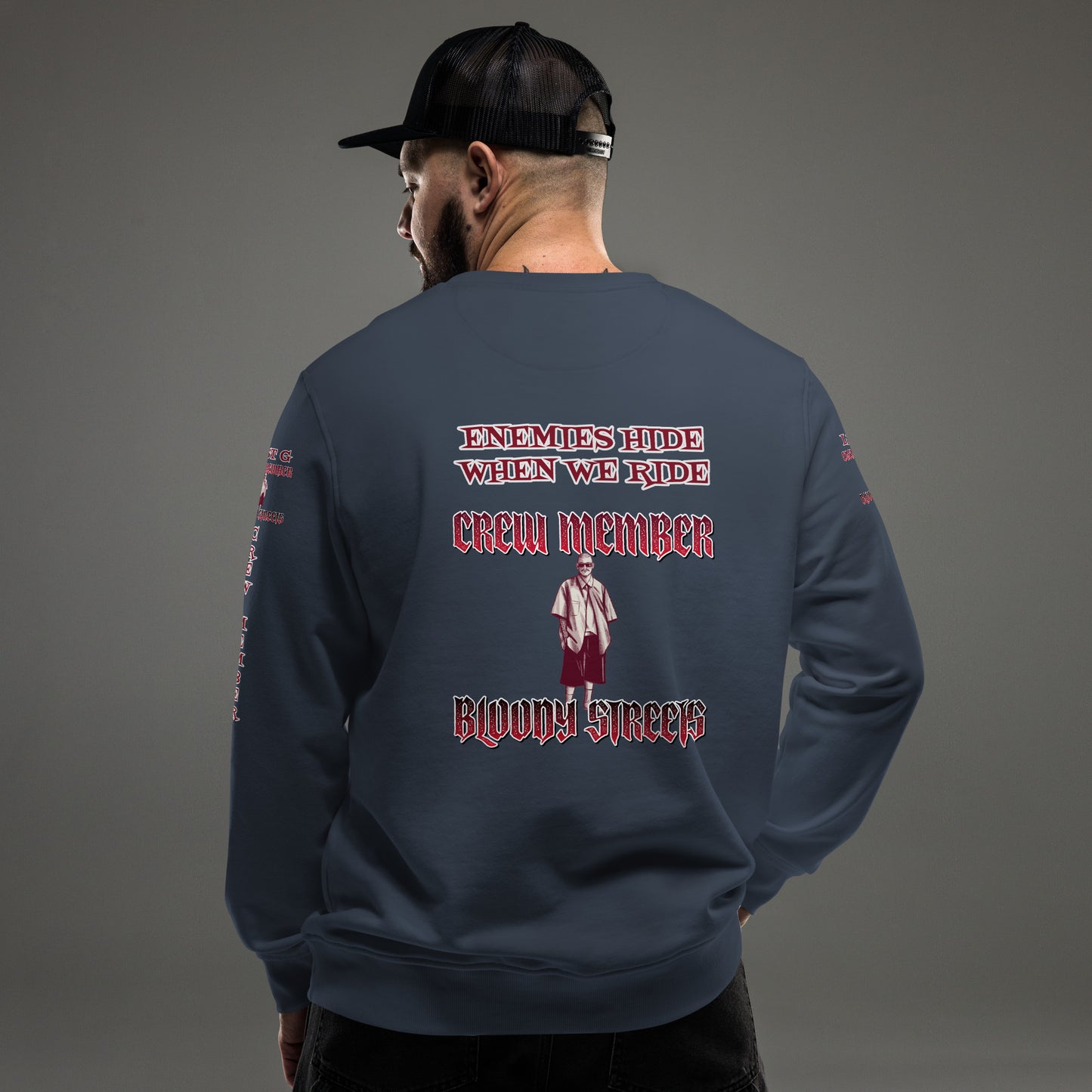 LAST G STANDING Double Platin Sweatshirt New Crew Edition Bio-Pullover - BLOODY-STREETS.DE Streetwear Herren und Damen Hoodies, T-Shirts, Pullis