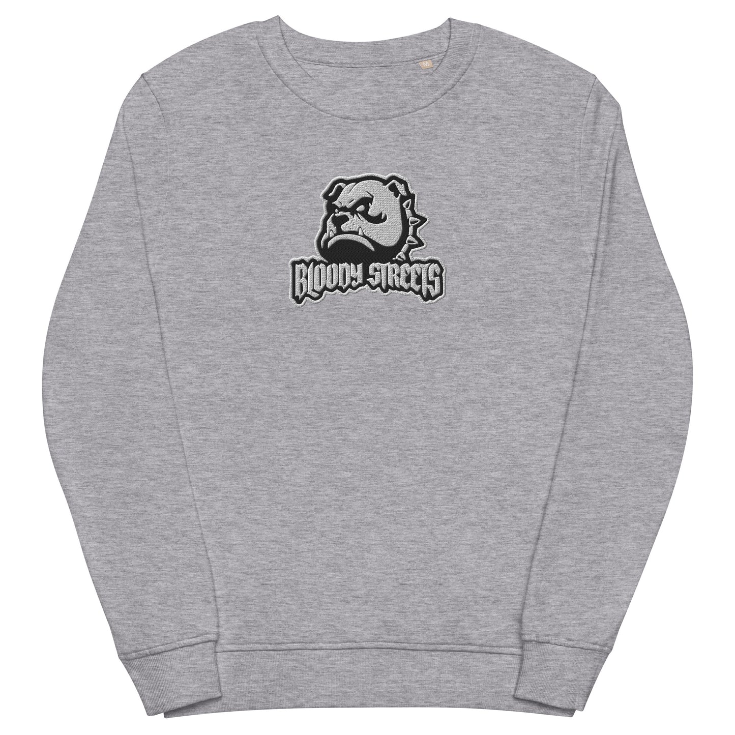 BLOODY STREETS - "Bull Dog - Minimal Classic" Streetwaer Bio Ppullover - BLOODY-STREETS.DE Streetwear Herren und Damen Hoodies, T-Shirts, Pullis