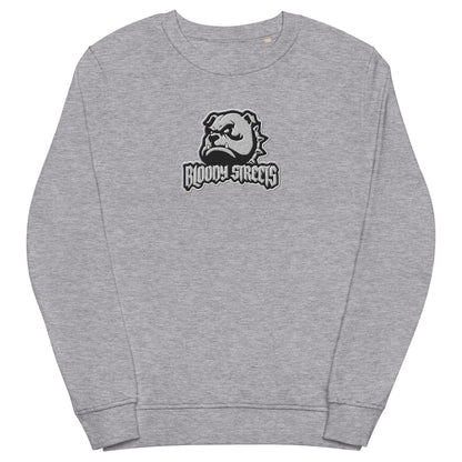 BLOODY STREETS - "Bull Dog - Minimal Classic" Streetwaer Bio Ppullover - BLOODY-STREETS.DE Streetwear Herren und Damen Hoodies, T-Shirts, Pullis