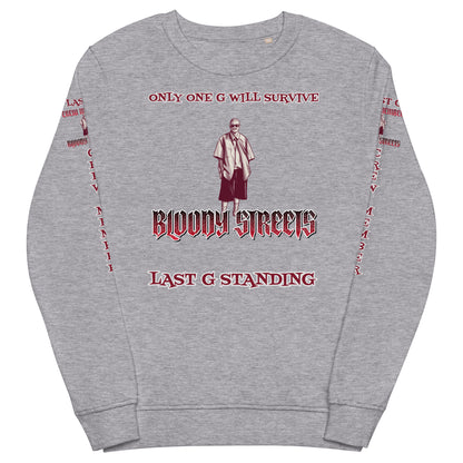 LAST G STANDING Double Platin Sweatshirt New Crew Edition Bio-Pullover