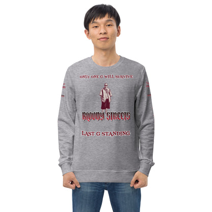 LAST G STANDING Double Platin Sweatshirt New Crew Edition Bio-Pullover