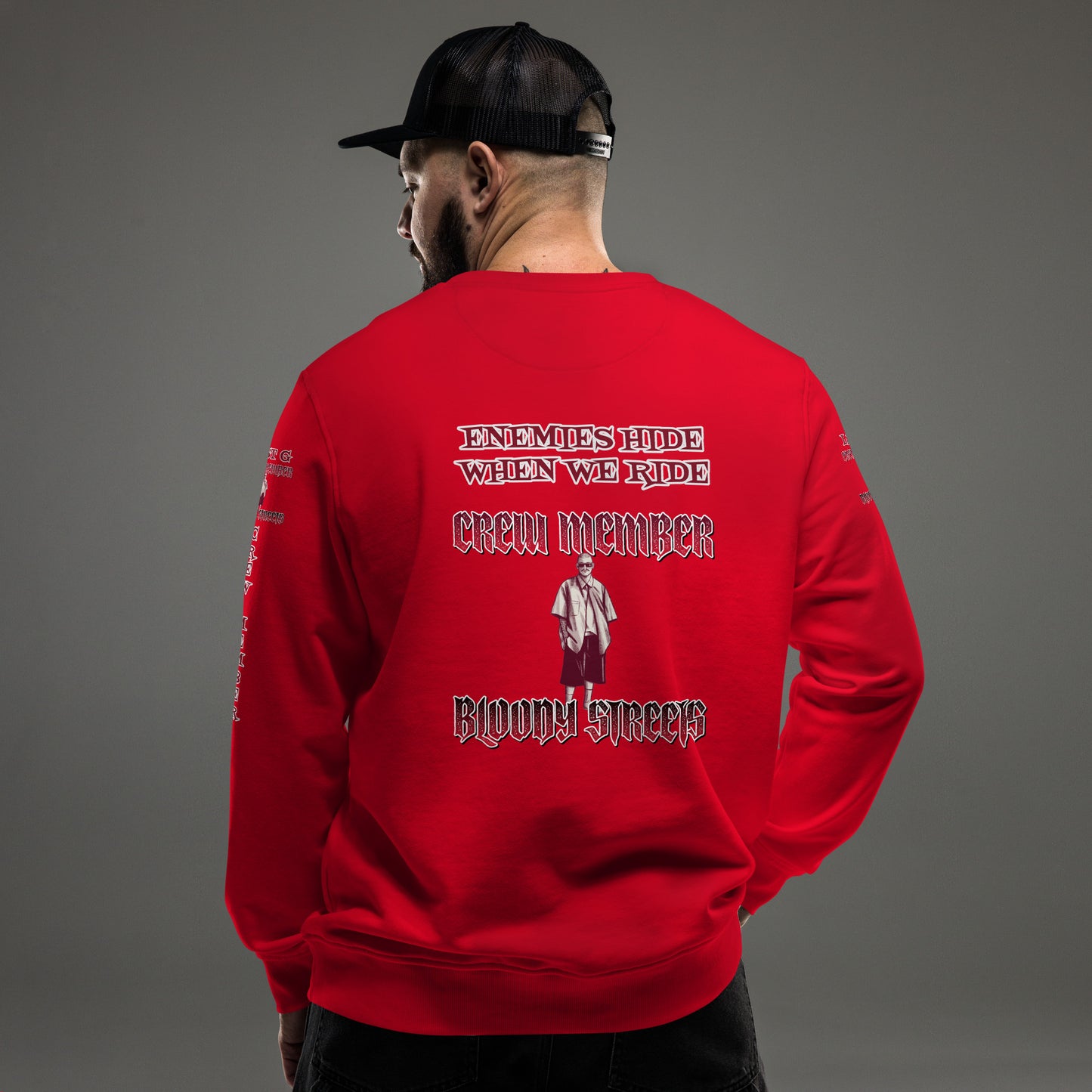 LAST G STANDING Double Platin Sweatshirt New Crew Edition Bio-Pullover - BLOODY-STREETS.DE Streetwear Herren und Damen Hoodies, T-Shirts, Pullis