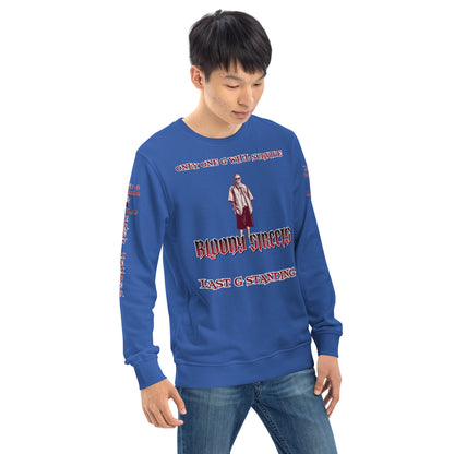 LAST G STANDING Double Platin Sweatshirt New Crew Edition Bio-Pullover