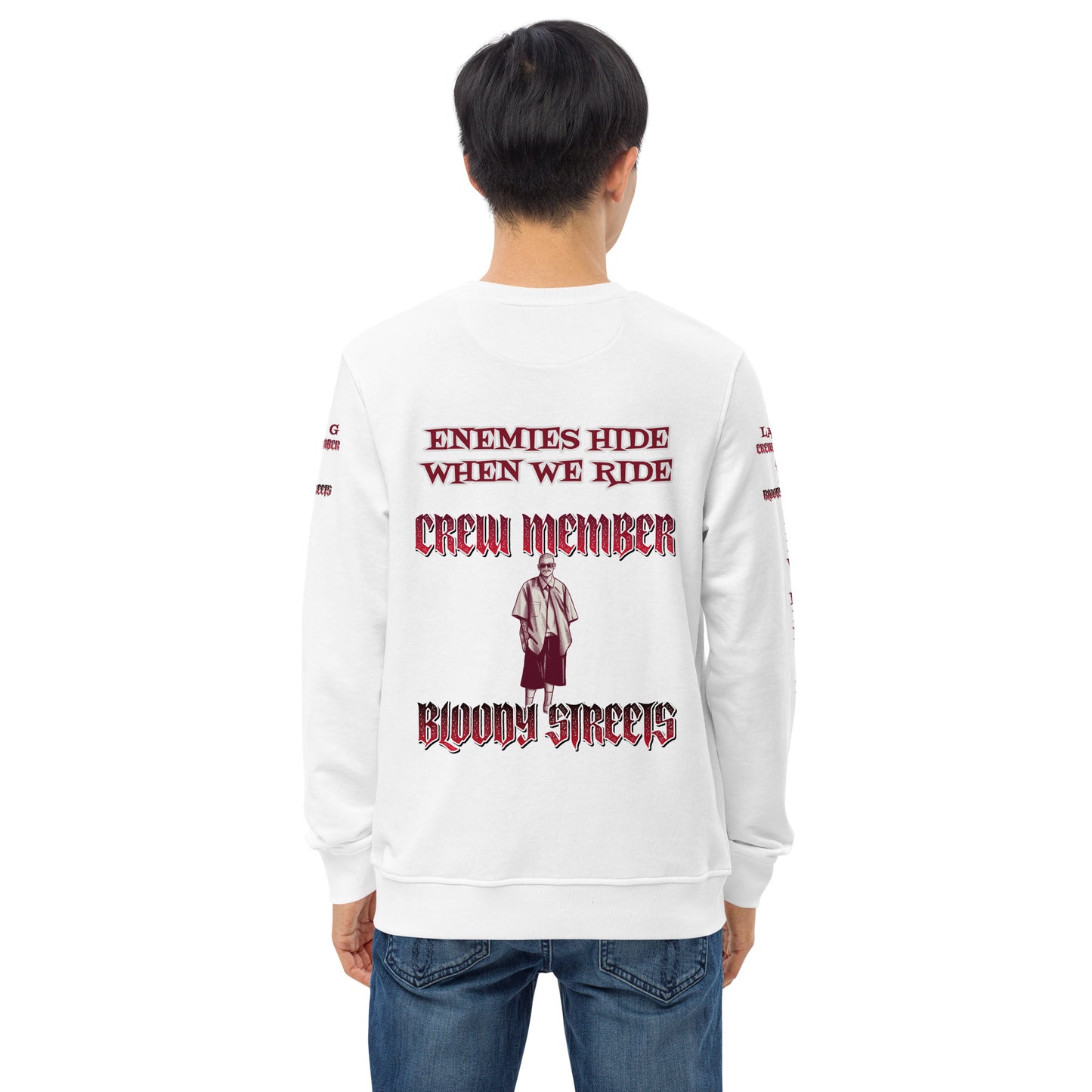 LAST G STANDING Double Platin Sweatshirt New Crew Edition Bio-Pullover