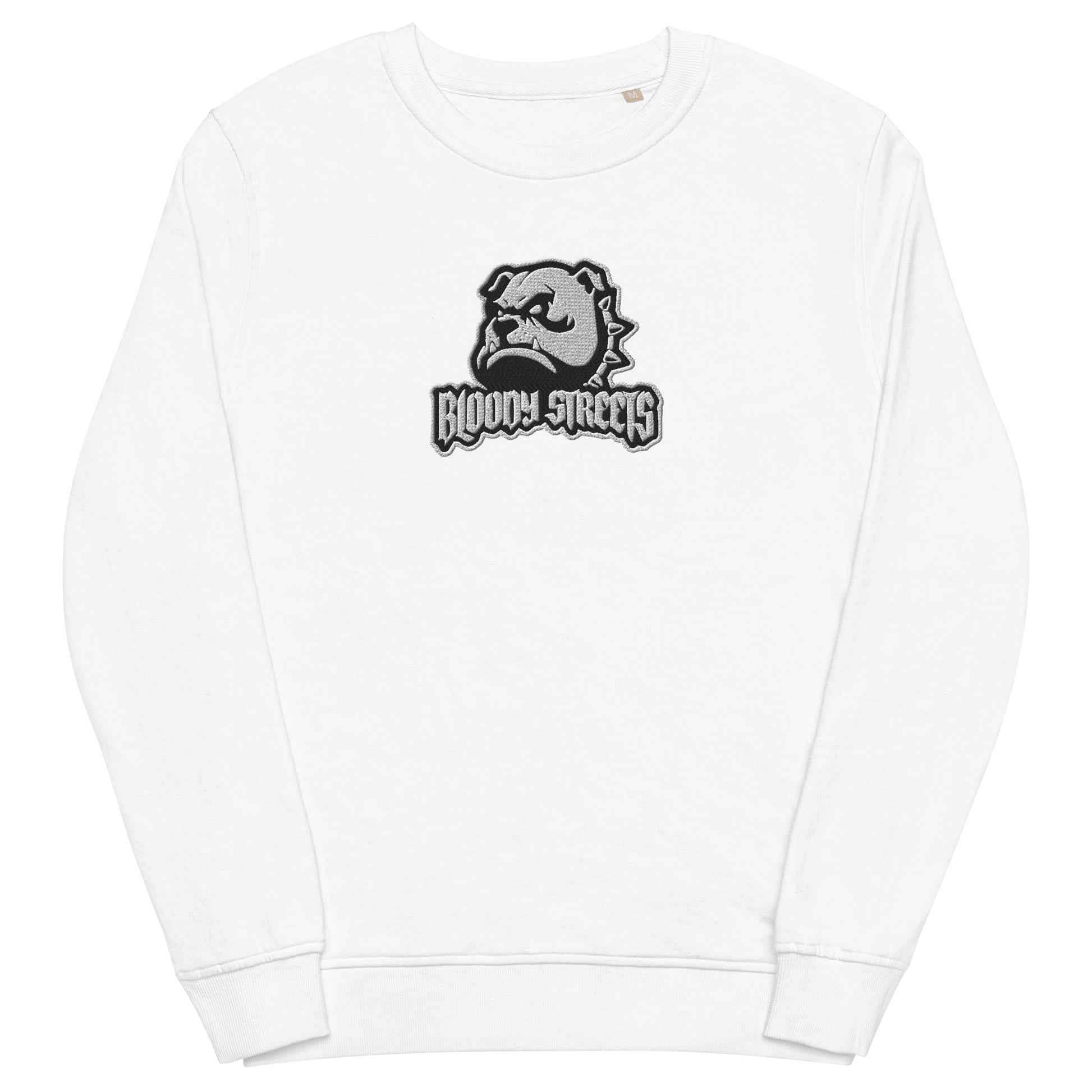 BLOODY STREETS - "Bull Dog - Minimal Classic" Streetwaer Bio Ppullover - BLOODY-STREETS.DE Streetwear Herren und Damen Hoodies, T-Shirts, Pullis