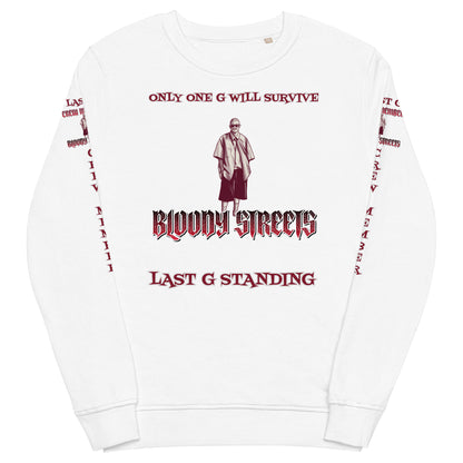 LAST G STANDING Double Platin Sweatshirt New Crew Edition Bio-Pullover - BLOODY-STREETS.DE Streetwear Herren und Damen Hoodies, T-Shirts, Pullis