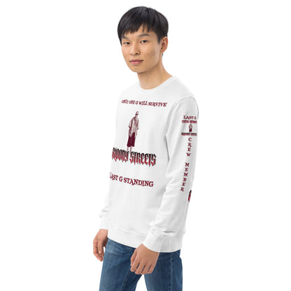 LAST G STANDING Double Platin Sweatshirt New Crew Edition Bio-Pullover