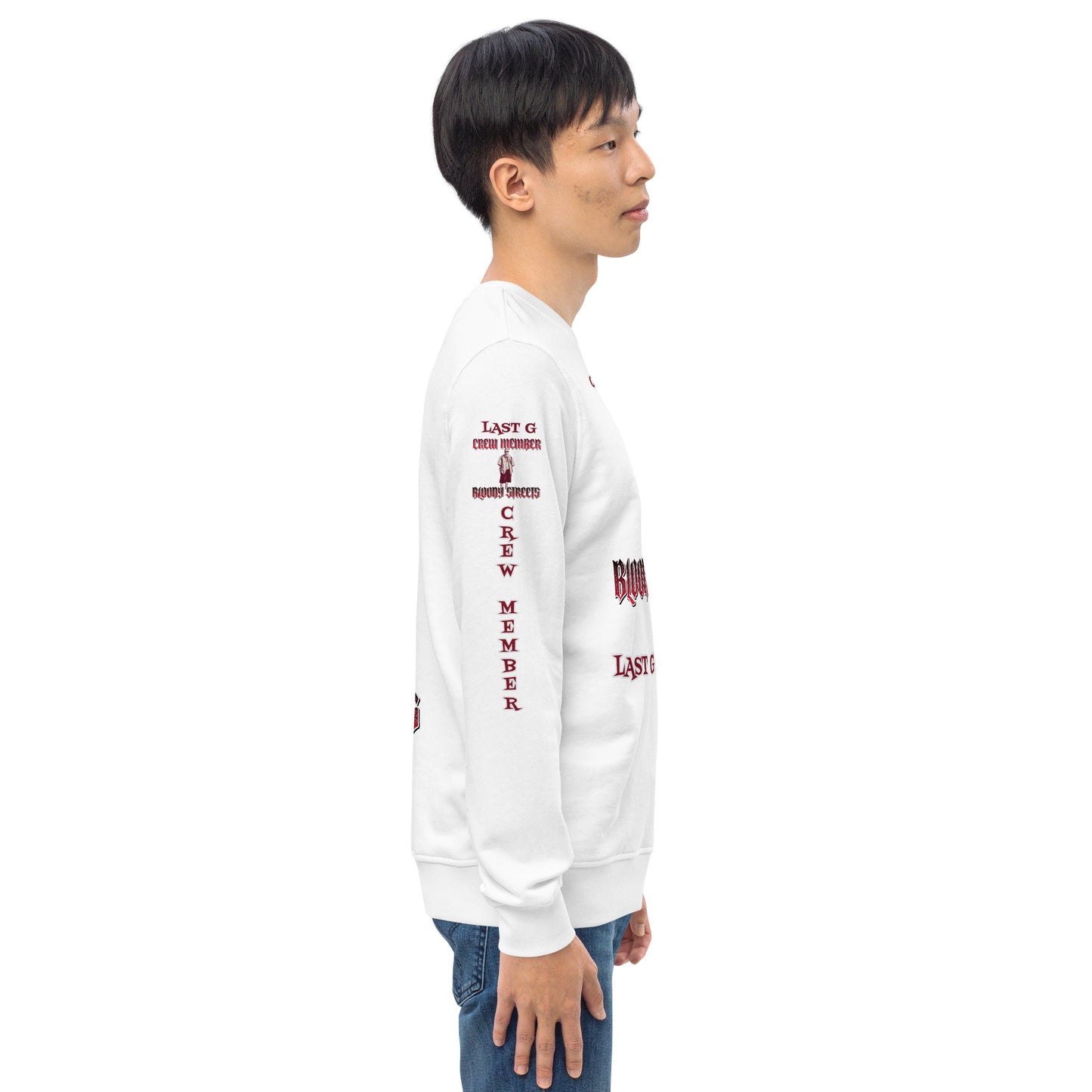 LAST G STANDING Double Platin Sweatshirt New Crew Edition Bio-Pullover