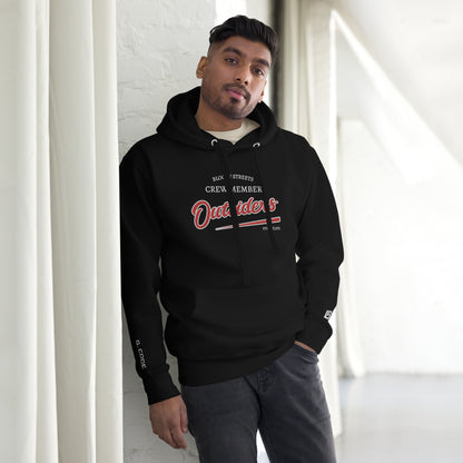 Streetwear Hoodie Unisex - BS Outsiders Stickerei - BLOODY-STREETS.DE Streetwear Herren und Damen Hoodies, T-Shirts, Pullis