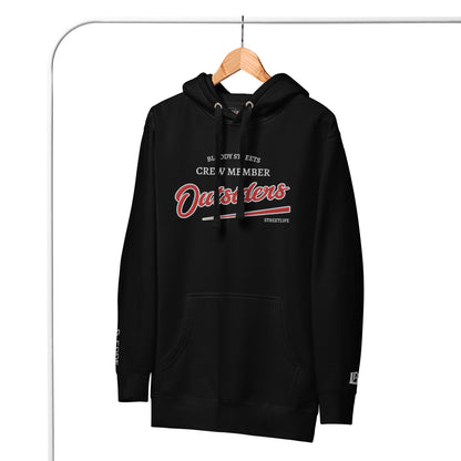 Streetwear Hoodie Unisex - BS Outsiders Stickerei - BLOODY-STREETS.DE Streetwear Herren und Damen Hoodies, T-Shirts, Pullis