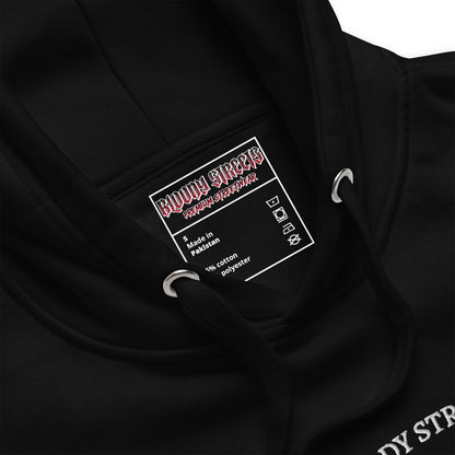 Streetwear Hoodie Unisex - BS Outsiders Stickerei - BLOODY-STREETS.DE Streetwear Herren und Damen Hoodies, T-Shirts, Pullis