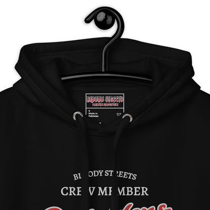 Streetwear Hoodie Unisex - BS Outsiders Stickerei - BLOODY-STREETS.DE Streetwear Herren und Damen Hoodies, T-Shirts, Pullis