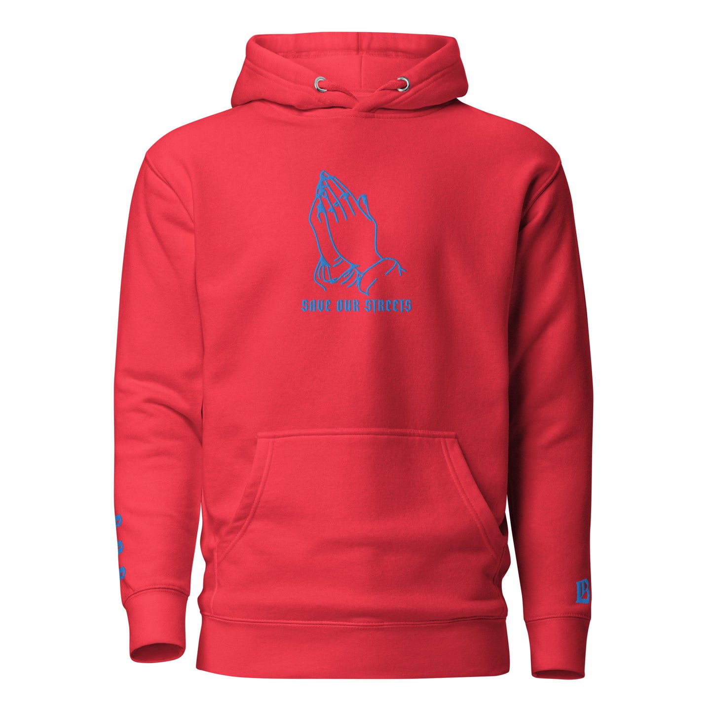 Premium Streetwear Unisex Hoodie - S.O.S. SAVE OUR STREETS V2