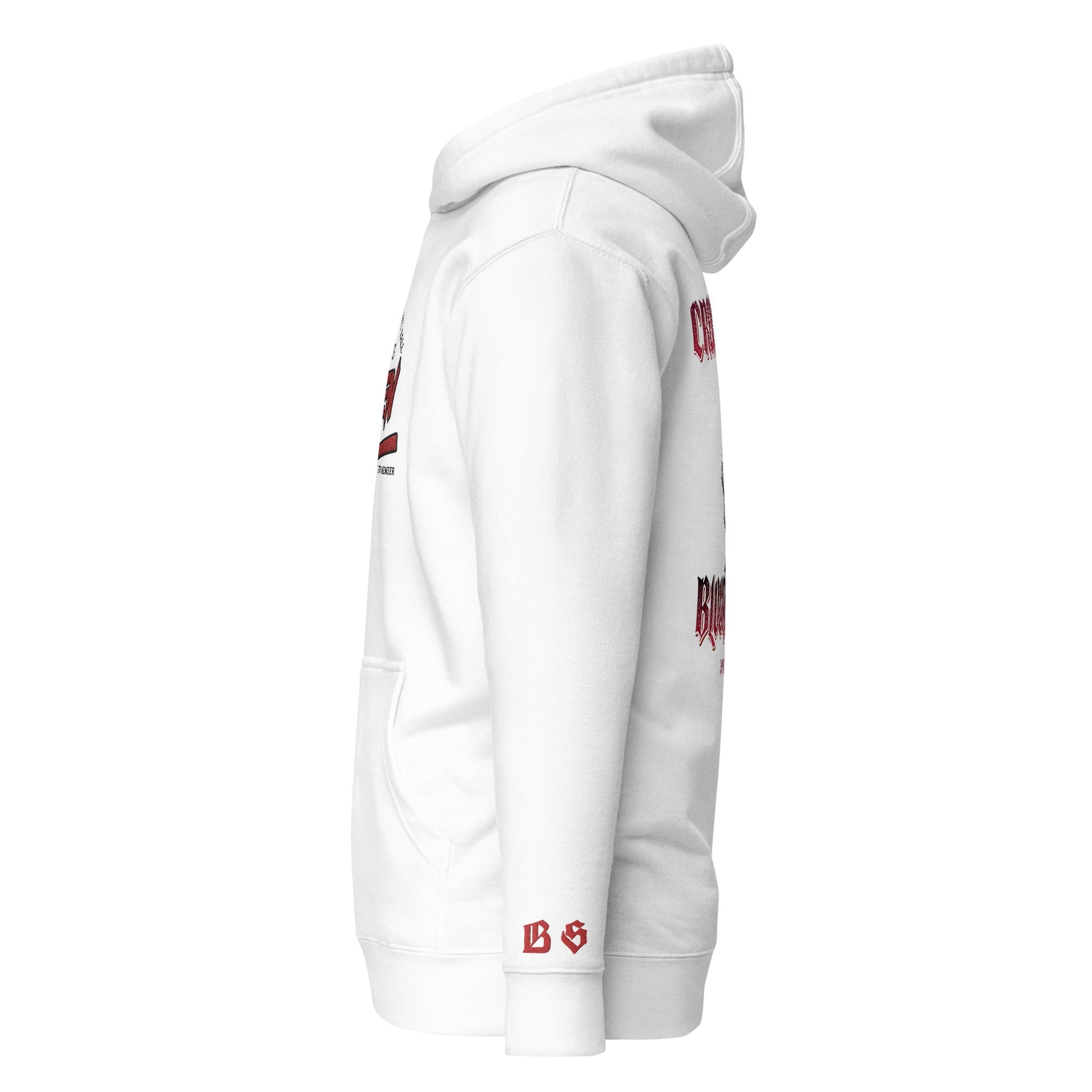 BS CITY Dresden Crew Member Premium Red "G" Hoodie - BLOODY-STREETS.DE Streetwear Herren und Damen Hoodies, T-Shirts, Pullis