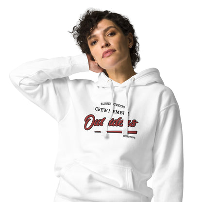 Streetwear Hoodie Unisex - BS Outsiders Stickerei - BLOODY-STREETS.DE Streetwear Herren und Damen Hoodies, T-Shirts, Pullis