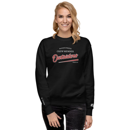 Streetwear Pullover Unisex - BS Outsiders Stickerei - BLOODY-STREETS.DE Streetwear Herren und Damen Hoodies, T-Shirts, Pullis