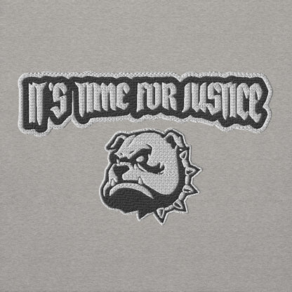 Premium Streetwear Pullover - IT'S TIME FOR JUSTICE