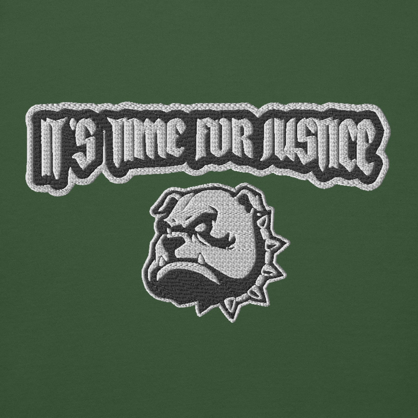 Premium Streetwear Pullover - IT'S TIME FOR JUSTICE