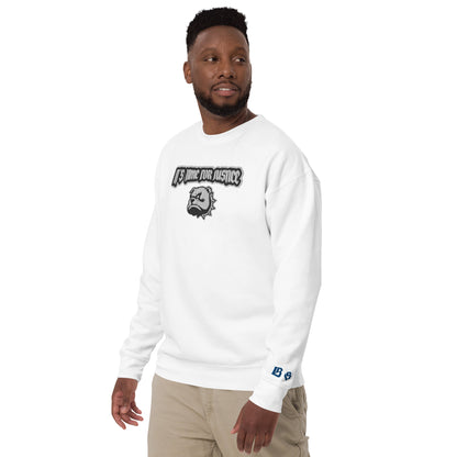 Premium Streetwear Pullover - IT'S TIME FOR JUSTICE