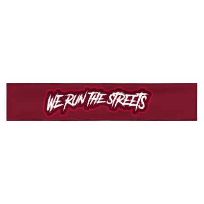 WE RUN THE STREETS DOUBLE RED Stirnband - BLOODY - STREETS.DE Streetwear Herren und Damen Hoodies, T-Shirts, Pullis