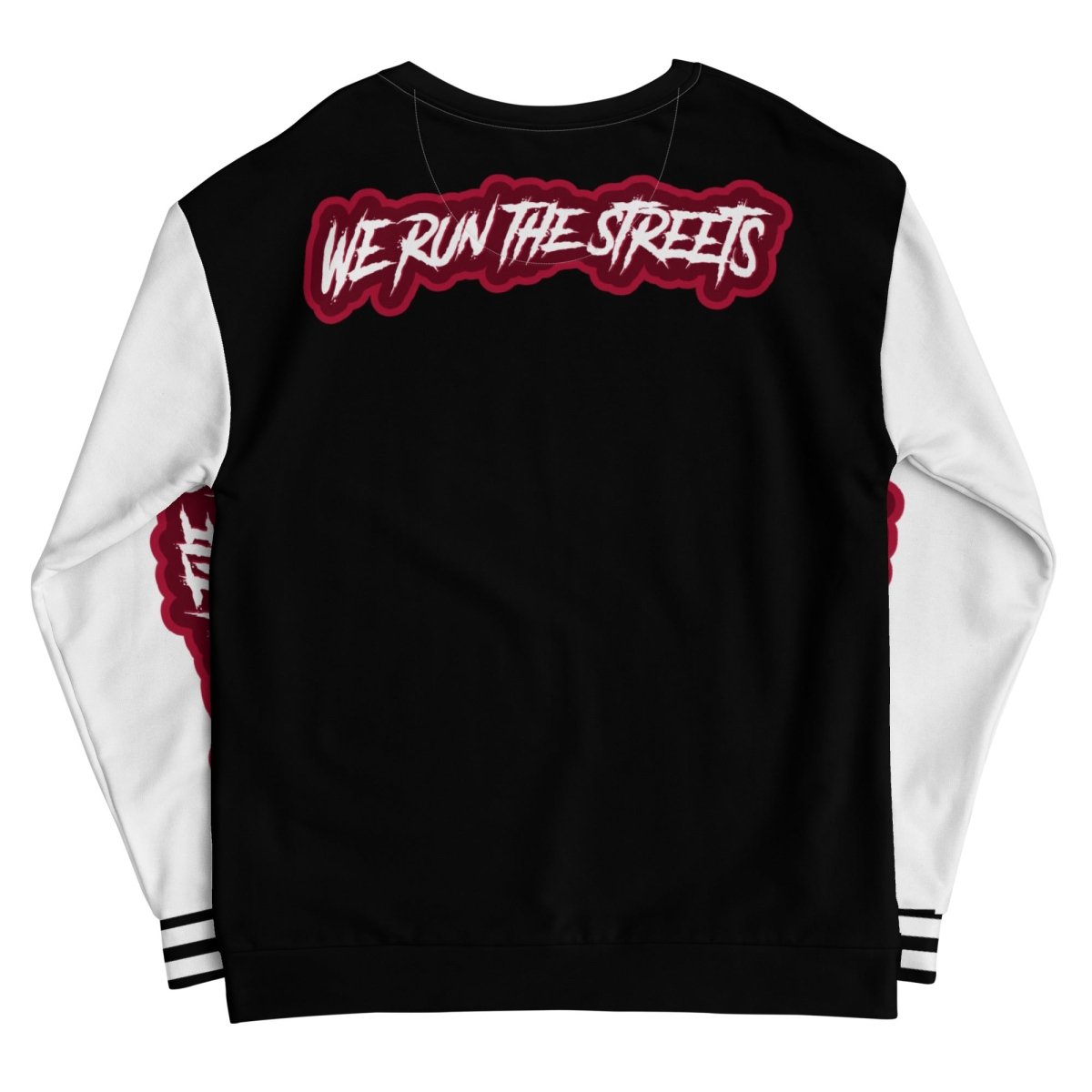 We Run The Streets Pulli BLACK - BLOODY - STREETS.DE Streetwear Herren und Damen Hoodies, T-Shirts, Pullis