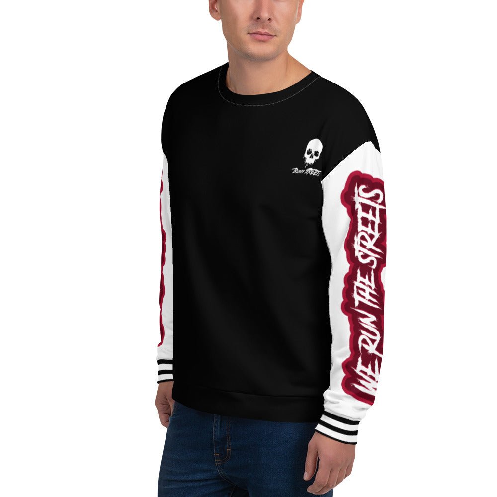 We Run The Streets Pulli BLACK - BLOODY - STREETS.DE Streetwear Herren und Damen Hoodies, T-Shirts, Pullis