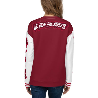 We Run The Streets PULLI RED - BLOODY - STREETS.DE Streetwear Herren und Damen Hoodies, T-Shirts, Pullis