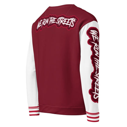 We Run The Streets PULLI RED - BLOODY - STREETS.DE Streetwear Herren und Damen Hoodies, T-Shirts, Pullis