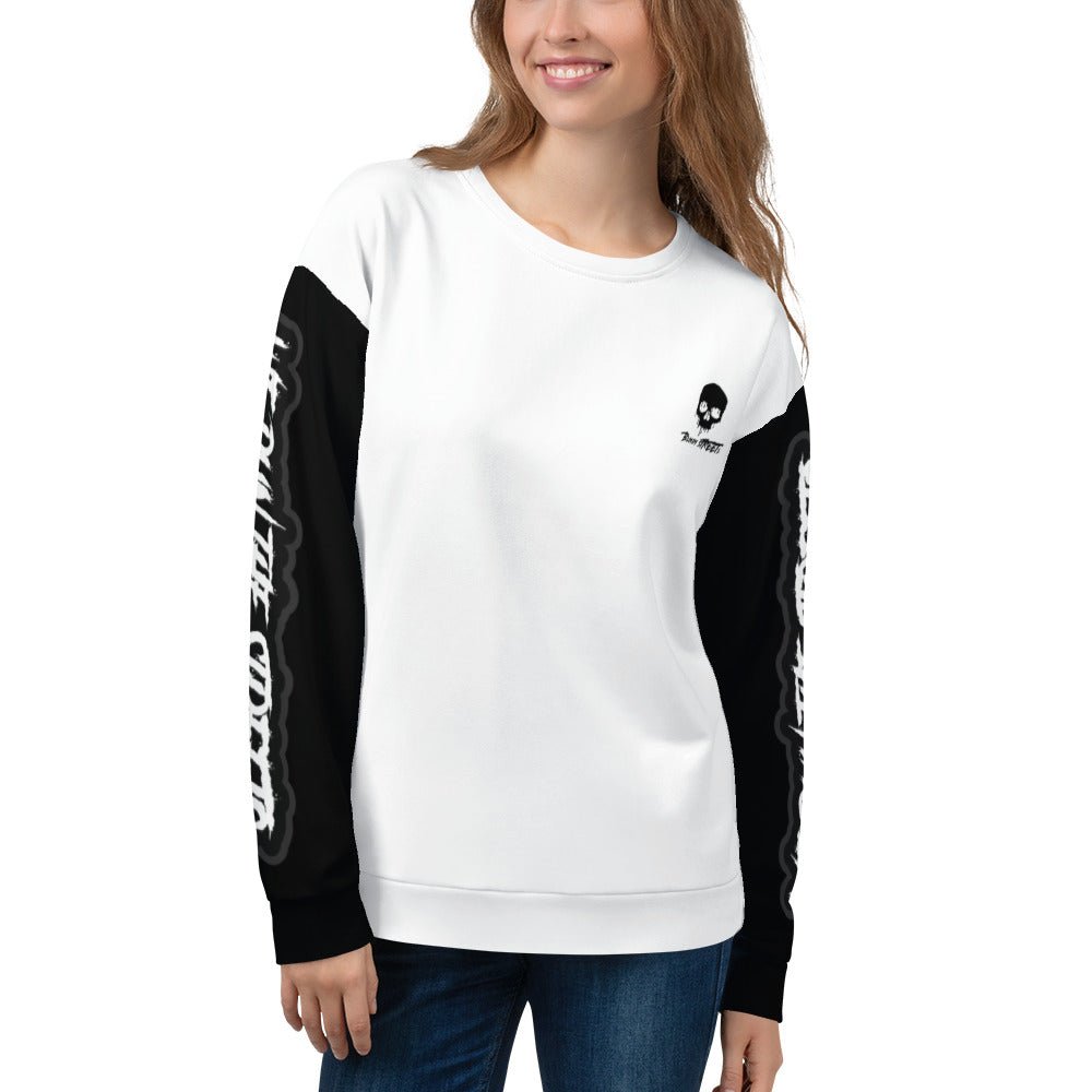 We Run The Streets Pulli WHITE - BLOODY - STREETS.DE Streetwear Herren und Damen Hoodies, T-Shirts, Pullis