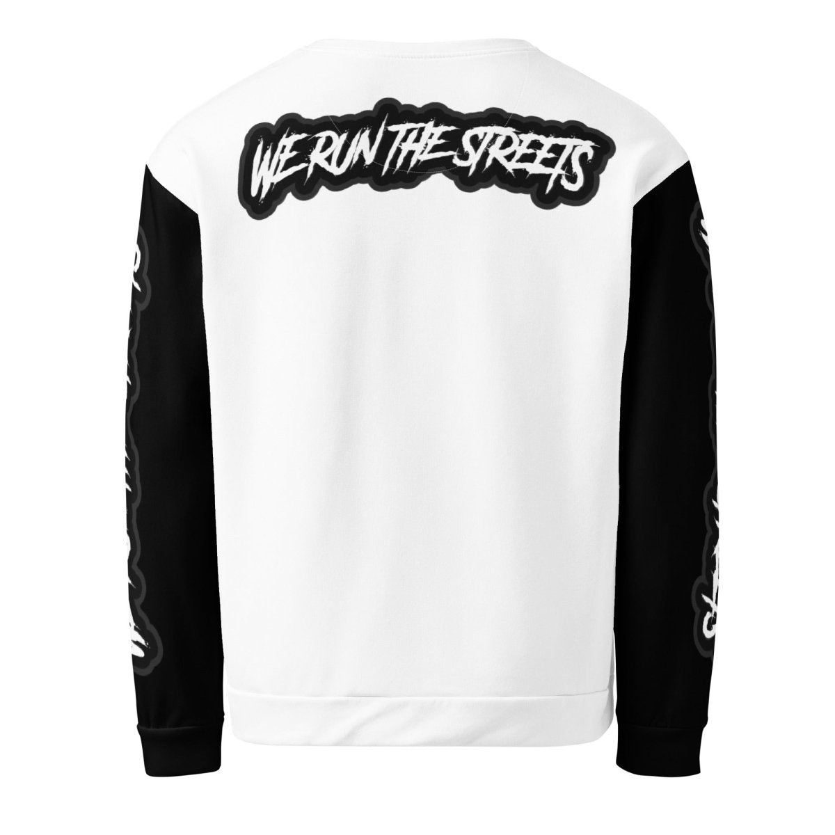 We Run The Streets Pulli WHITE - BLOODY - STREETS.DE Streetwear Herren und Damen Hoodies, T-Shirts, Pullis