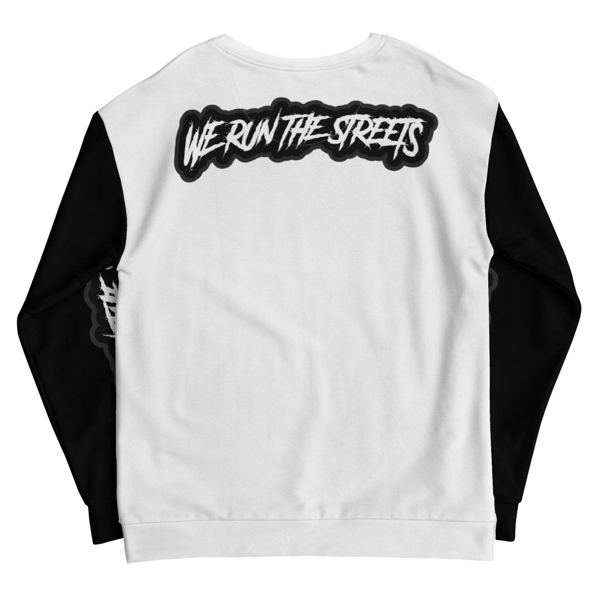 We Run The Streets Pulli WHITE - BLOODY - STREETS.DE Streetwear Herren und Damen Hoodies, T-Shirts, Pullis