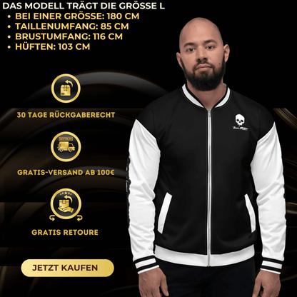 We Run The Streets Unisex Bomberjacke - BLOODY - STREETS.DE Streetwear Herren und Damen Hoodies, T-Shirts, Pullis