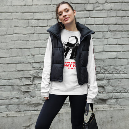 90's Streetwear Vibe 3 - Premium Longsleeve Lady - BLOODY-STREETS.DE Streetwear Herren und Damen Hoodies, T-Shirts, Pullis