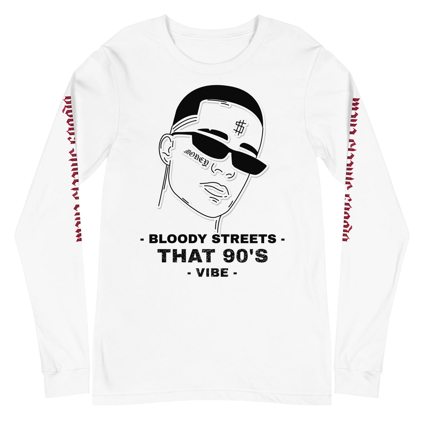 90's Vibe - Premium Longsleeve Lady - BLOODY-STREETS.DE Streetwear Herren und Damen Hoodies, T-Shirts, Pullis